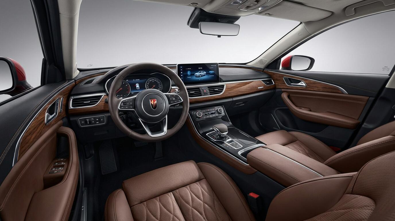 Hongqi H5 - Notranjost