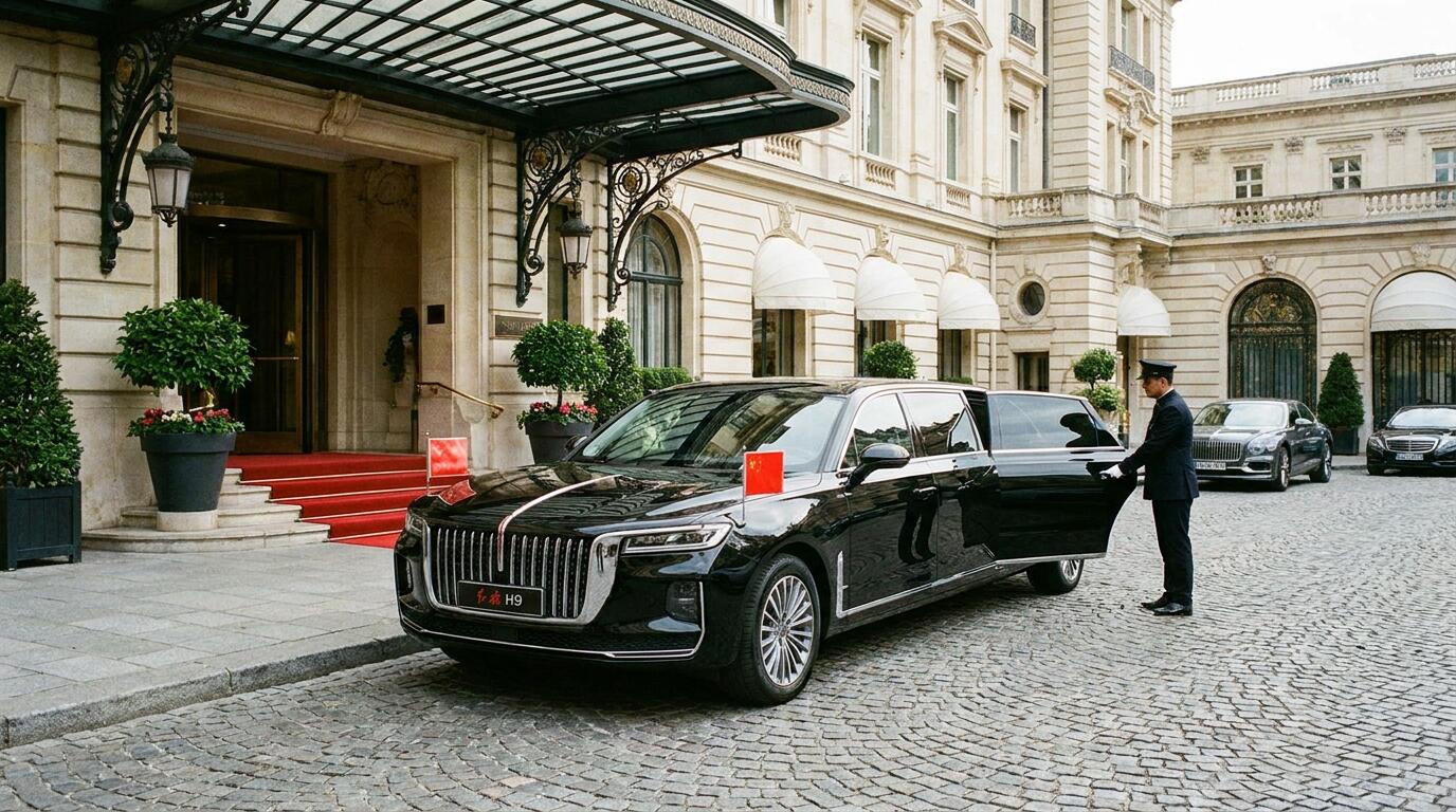Hongqi H9 - Zunanjost