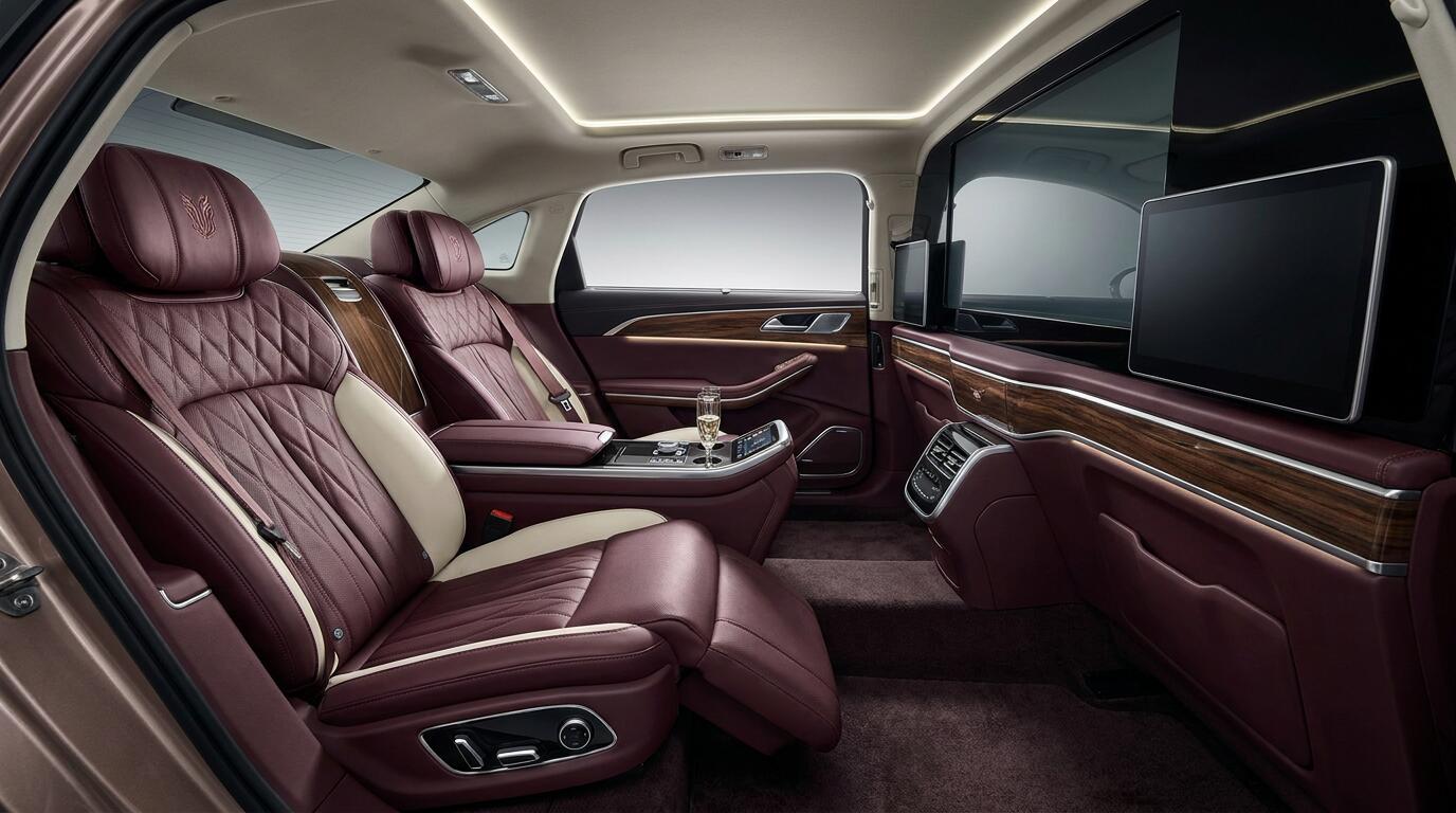 Hongqi H9 - Notranjost
