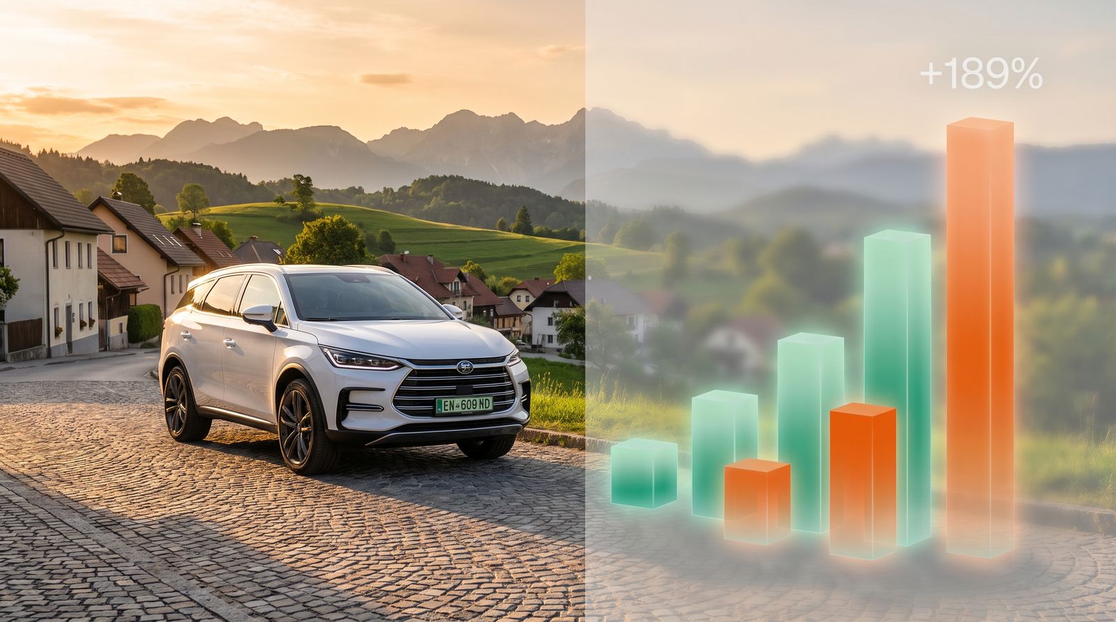 Vozni park kitajskih električnih avtomobilov na slovenski cesti, pregled prodajnih podatkov 2026